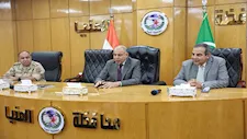 محافظ المنيا يؤكد جاهزية 481 مقرًا انتخابيًا ويحث المواطنين على المشاركة (صور)