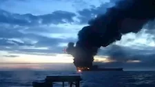 أوكرانيا تستهدف ناقلة نفط روسية في البحر الأسود- فيديو