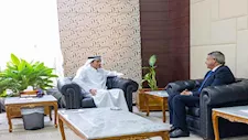 رئيس الأعلى للإعلام يلتقي رئيس المؤسسة القطرية للإعلام