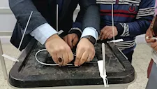 بالصور- غلق صناديق الاقتراع في اليوم الأول لجولة إعادة النواب بكفر الشيخ