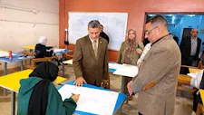 نائب رئيس جامعة بنها يتفقد امتحانات الترم الأول لكلية الفنون التطبيقية