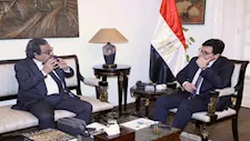 وزير الثقافة يبحث مع رئيس اتحاد الناشرين استعدادات معرض الكتاب