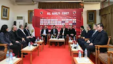 تفاصيل زيارة وزير الرياضة لمجلس إدارة النادي الأهلي 