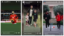 ستوري نجوم كرة القدم.. ابنة حسام حسن مع شيكابالا.. ومحمد صلاح بقميص منتخب