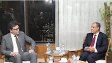 وزيرا الثقافة والخارجية يبحثان تعزيز الحضور الدولي بمعرض الكتاب