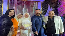 بعد تصدره التريند..صور جديدة من حفل زفاف الفنان محمد خميس
