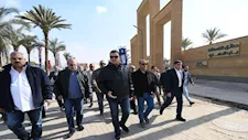 وزير الإسكان يتفقد مشروع "حدائق تلال الفسطاط" بالقاهرة