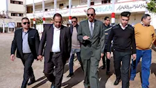 محافظ سوهاج يتفقد لجان انتخابات النواب بجولة الإعادة 
