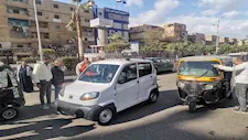صور بديل التوك توك.. السيارة كيوت تظهر في شوارع الزاوية الحمراء
