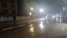 بالصور.. أمطار غزيرة في كفر الشيخ والمرور يعمل بانتظام