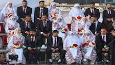 أفراح على أنقاض الحرب.. غزيون يحتفلون بزفاف عشرات الأزواج- صور وفيديو