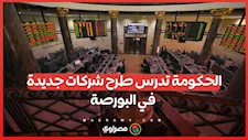 الحكومة تستعد لطرح شركات جديدة  في البورصة خلال 2026