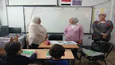 مديرة تعليم القاهرة تتفقد مدارس إدارة السيدة زينب وتشدد على الانضباط المدرسي