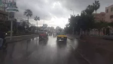 موجة جديدة من الأمطار الغزيرة تضرب الإسكندرية -صور