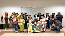 "هل هلالك".. ورشة فنية لتعليم ذوي الاحتياجات الخاصة صناعة فوانيس رمضان