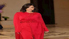 ١٠ صور تكشف أناقة بسمة بوسيل بالقفطان في رمضان