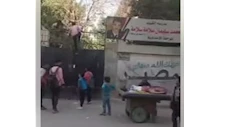 إدارة العمرانية التعليمية تنفي فيديو قفز الطلاب من سور المدرسة