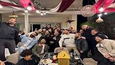 بالصور| نجوم الموسيقى والغناء يجتمعون بمنزل مدين في رمضان