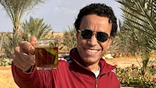 "حبيبة قلبي الطيوبة".. سامح حسين يحتفل بعيد ميلاد ابنته "مريم"