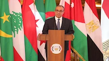 وصول وزير الخارجية ورئيس الوزراء الفلسطيني العريش لعقد مؤتمر أمام معبر رفح