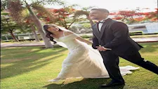 couples المودنيال..من خارج الوسط الرياضي.. 17 صورة لطاهر محمد طاهر وزوجته ورقصتهم الشهيرة 