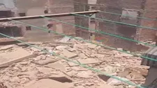 إزالة عقار مجاور لعقار حدائق القبة المنكوب بعد إخلائه من السكان