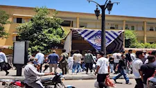 20 صورة ترصد ردود فعل طلاب الثانوية العامة بالأقصر بعد امتحان العربي