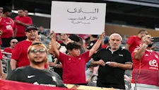 "لا شيء مستحيل".. رسائل جماهير الأهلي من مدرجات مباراة بورتو (صور)