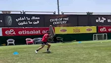 "قبل بداية الموسم".. أحمد عبد القادر يخوض تدريبات تأهيلية بشكل منفرد