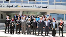 افتتاح مشروعات تعليمية وصحية بجامعة دمياط بحضور المحافظ 