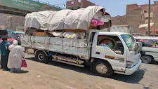 استئناف الحركة المرورية على الزراعي بطوخ بعد رفع كوبري المشاة (فيديو وصور)