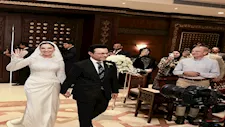 "بحلم بيه".. أول تعليق لمحمد سعيد محفوظ على حفل زفافه -(صور)