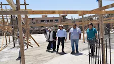 رئيس جامعة بنها يتفقد منشآت تعليمية ورياضية جديدة بكفر سعد (صور)
