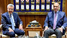 وزير الشؤون النيابية يلتقي رئيس "المركزي للمحاسبات" لتعزيز التعاون المؤسسي