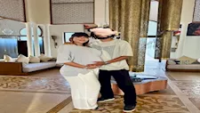 صور بوجه مخفي أثارت الجدل.. حقيقة زواج النني من بلوجر مغربية 