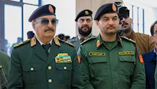 المشير خليفة حفتر يعين نجله صدام نائبا له