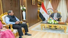  توطين التكنولوجيات وتعميق التصنيع المحلي.. تفاصيل لقاء وزير الإنتاج الحربي وسفير الهند