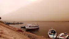 لسوء الطقس.. أسوان توقف النشاط الملاحي في نهر النيل وبحيرة ناصر (صور)