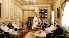 رئيس مجلس القضاء الأعلى يستقبل نظيره الإماراتي