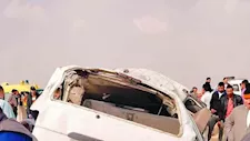 15 مصابًا في انقلاب ميكروباص بساحل سليم في أسيوط