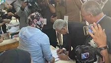 رئيس مجلس النواب يدلي بصوته في انتخابات الشيوخ 2025