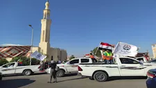 بمسيرة سيارات.. "الجبهة الوطنية" يحشد للتصويت بـ"الشيوخ" في جنوب سيناء (صور)