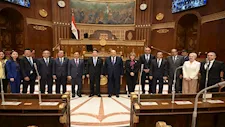 صور- رئيس مجلس الشيوخ يستقبل رئيس جمهورية فيتنام الاشتراكي