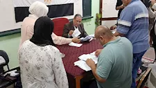 صور من داخل اللجان.. لحظات فرز أصوات الناخبين بالمحافظات في انتخابات الشيوخ