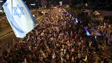 مظاهرة في تل أبيب تطالب بوقف الحرب