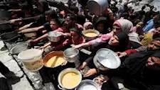 الآلاف يتظاهرون في إسطنبول احتجاجا على الهجمات الإسرائيلية على غزة