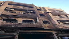  النيابة الإدارية تكشف تفاصيل حريق عقار بسوهاج وإصابة 5 أشخاص
