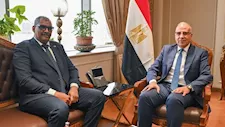 وزير الري ونظيره السوداني يبحثان التعاون المشترك وقضايا النيل