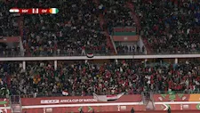"أبطالها".. رسالة خاصة من الجماهير للاعبي منتخب مصر خلال مباراة كوت ديفوار
