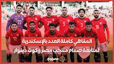 المقاهي كاملة العدد بالإسكندرية لمتابعة صدام منتخب مصر وكوت ديفوار